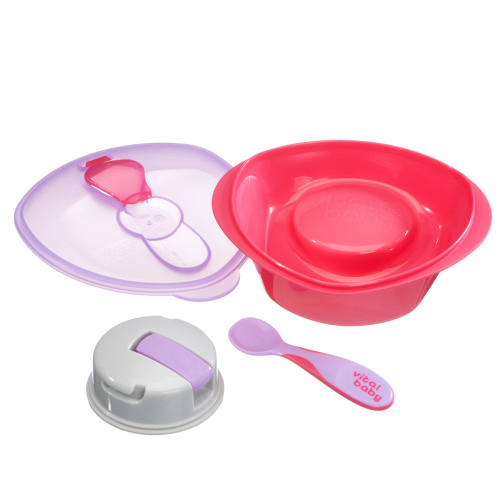 Cupă de hrănire cu vid Cyclamen Vital Baby