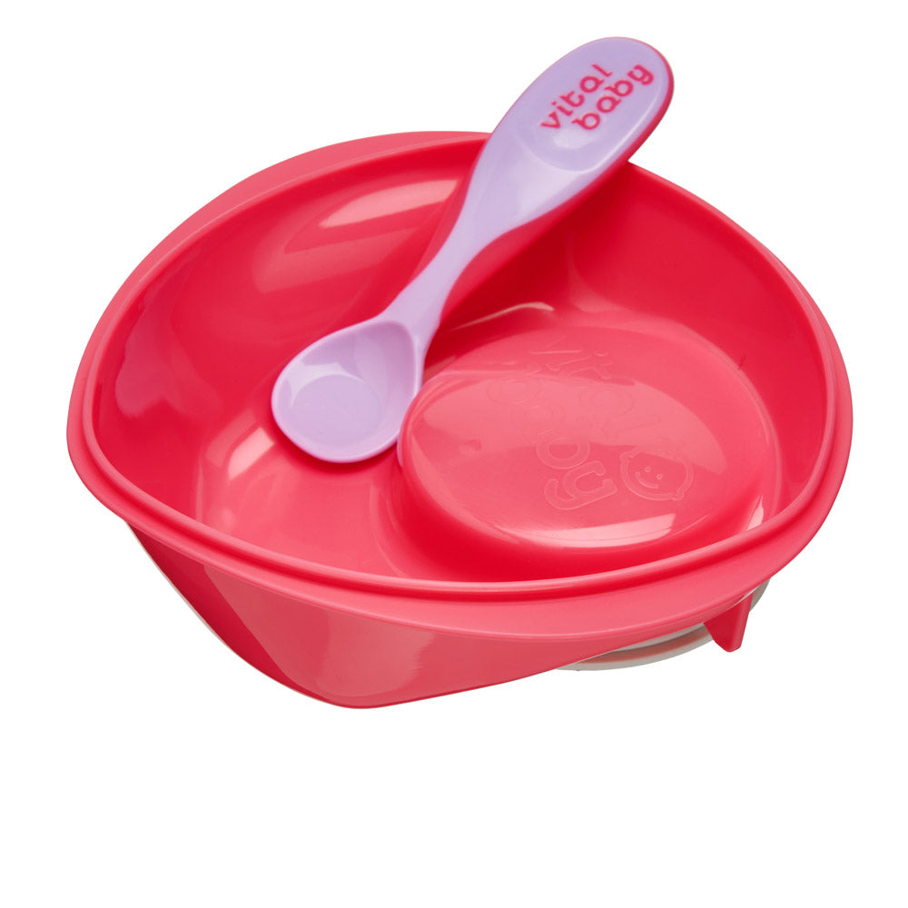 Cupă de hrănire cu vid Cyclamen Vital Baby