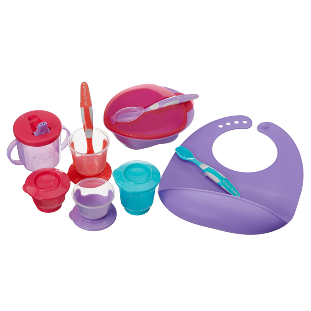 Kit de hrănire Vital Baby Purple pentru început