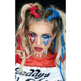 Tgs H18 07 Harley Quinn arcékszer Rubies