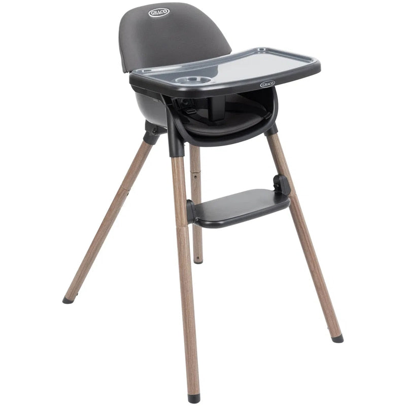 Aj999chceu Стол За Хранене Presti Charcoal Graco