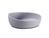 Set cană și linguriță vidată din silicon Violet Vital Baby