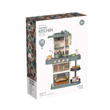 Konyha 72 cm vízzel, fényekkel és zenével, 38 részes, Raya Toys