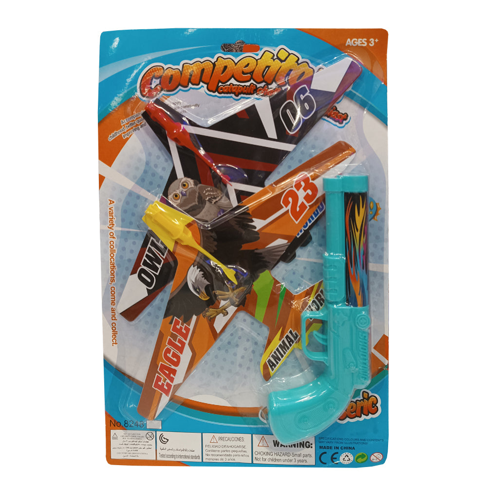 Katapult kék 2 repülővel Raya Toys