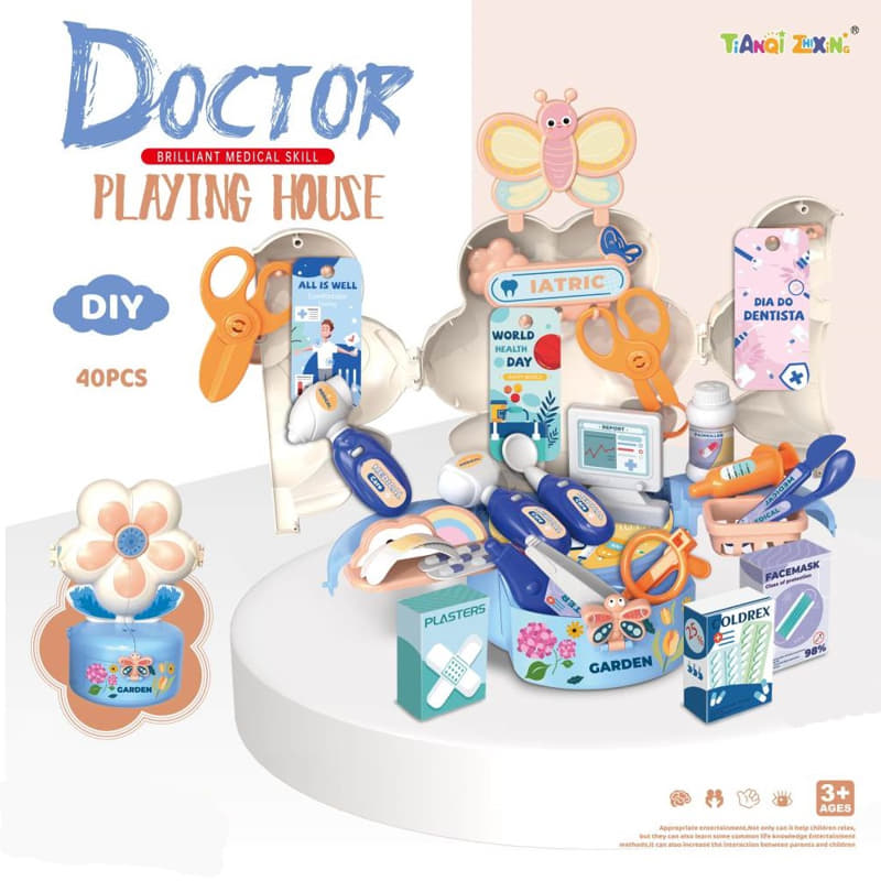 Докторски К Т Цвете 40 Ч Raya Toys