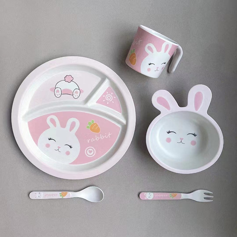Детски Сервиз 5 Ч. Зайче Raya Toys