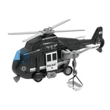 WENYI Akkumulátoros Rendőrségi Helikopter, Fekete