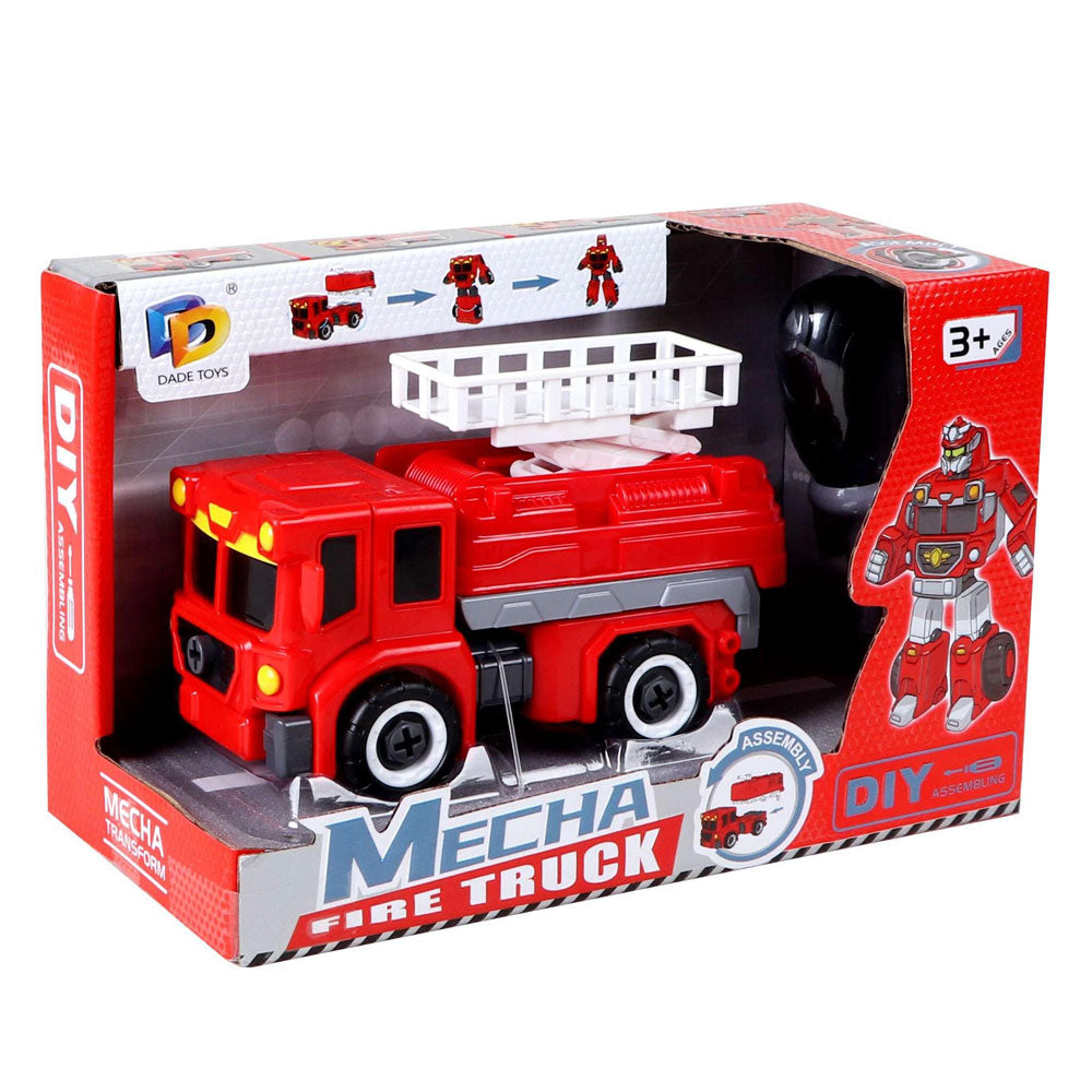 Raya Toys Transzformer Teherautó, Piros