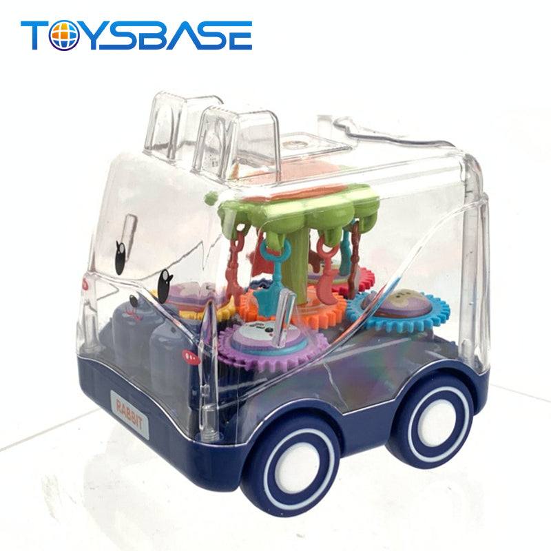 Инерционна Количка Синя Rabbit Raya Toys