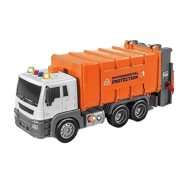 Боклучийски Камион Със Звуци И Светлини 1:16 Raya Toys
