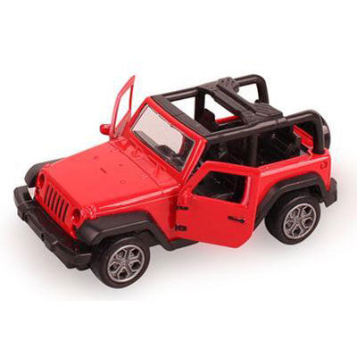 Jeep Safari în cutie comună roșie