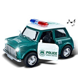 Rendőrautó vegyes dobozban, zöld Raya Toys