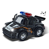 Raya Toys Rendőrautó, fekete, vegyes dobozban