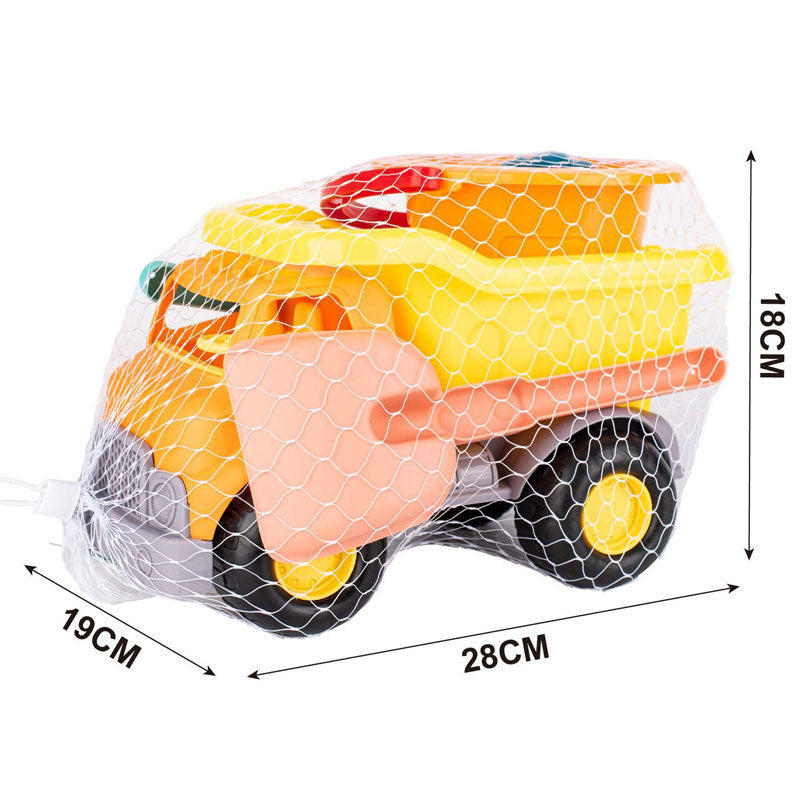 Raya Toys Homokszállító teherautó kiegészítőkkel