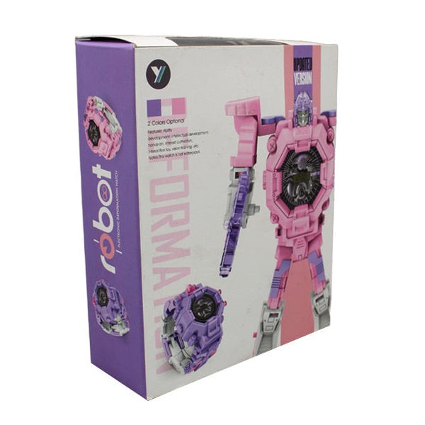 Raya Toys Rózsaszín Transzformálódó Óra Elemmel
