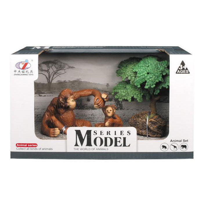 Комплект 2 Шимпанзета Raya Toys