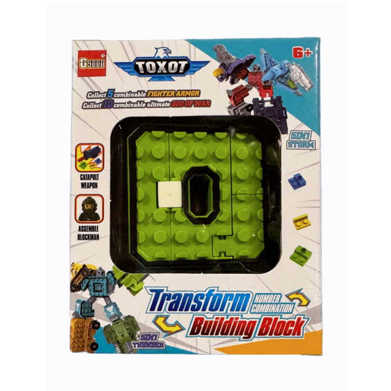Трансформер Цифра 0 Raya Toys
