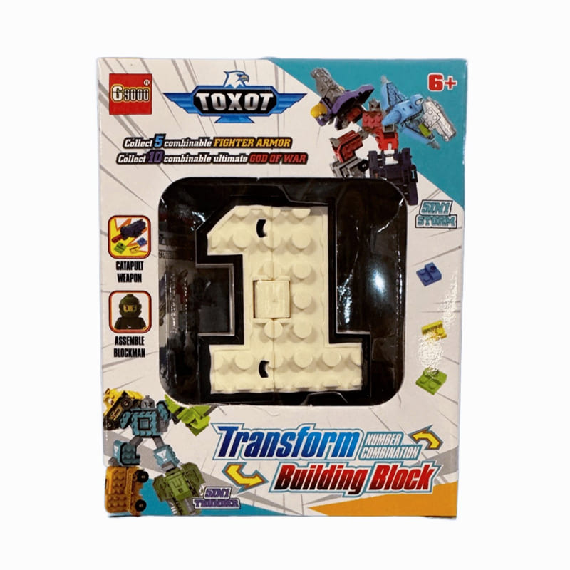Трансформер Цифра 1 Raya Toys