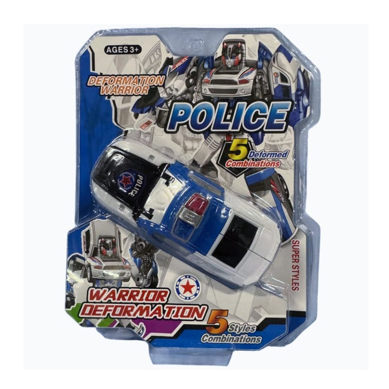 Трансформер 5в1 Полицейска Кола Raya Toys