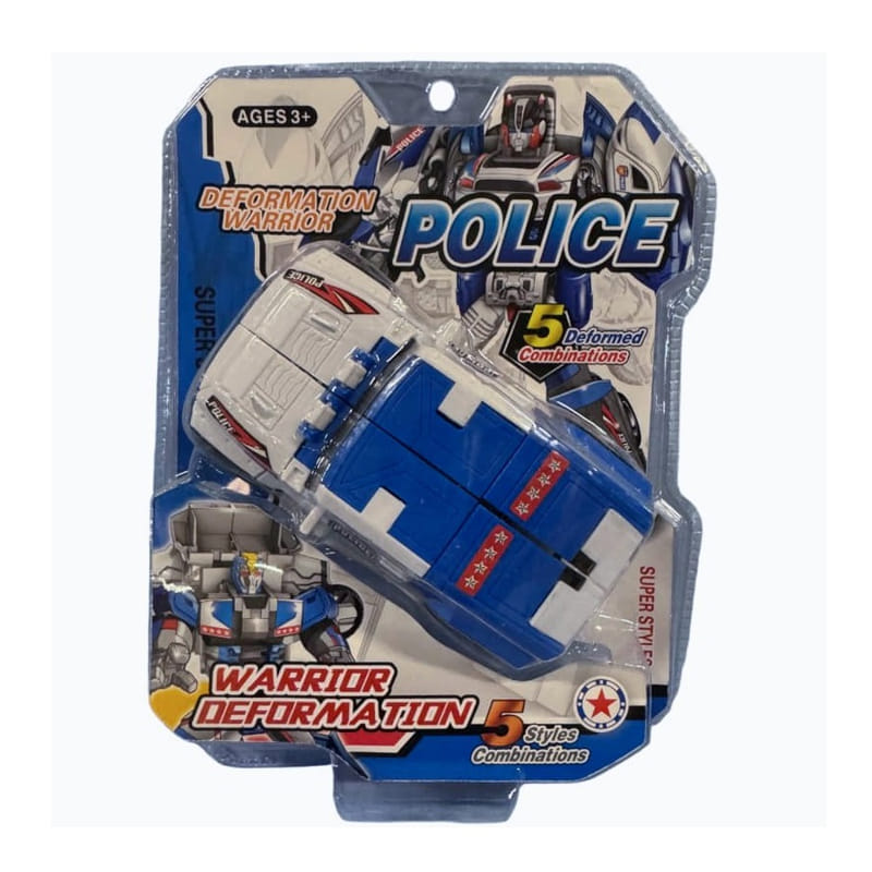 Трансформер 5в1 Полицейска Джип Raya Toys