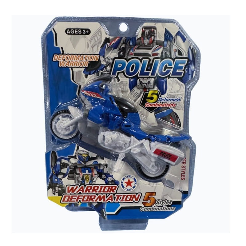 Трансформер 5в1 Полицейска Мотор Raya Toys