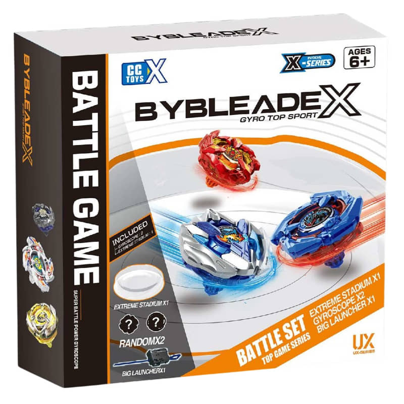 Боен Пумпал Beyblade 2 Броя С Арена Изненада Raya Toys