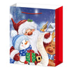 M 3d Торбичка Дядо Коледа Със Снежен Човек Raya Toys