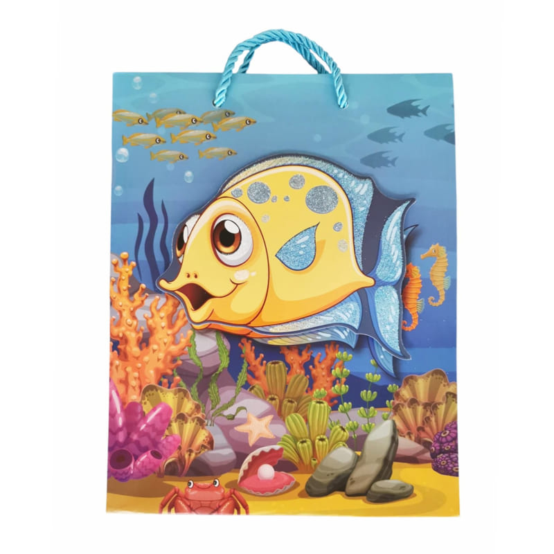 S 3d Торбичка Рибка Raya Toys
