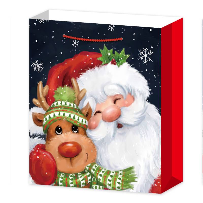 S 3d Коледна Торбичка С Еленче Raya Toys