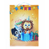 Xxl Хартиена Торбичка Оранжева С Животни Raya Toys