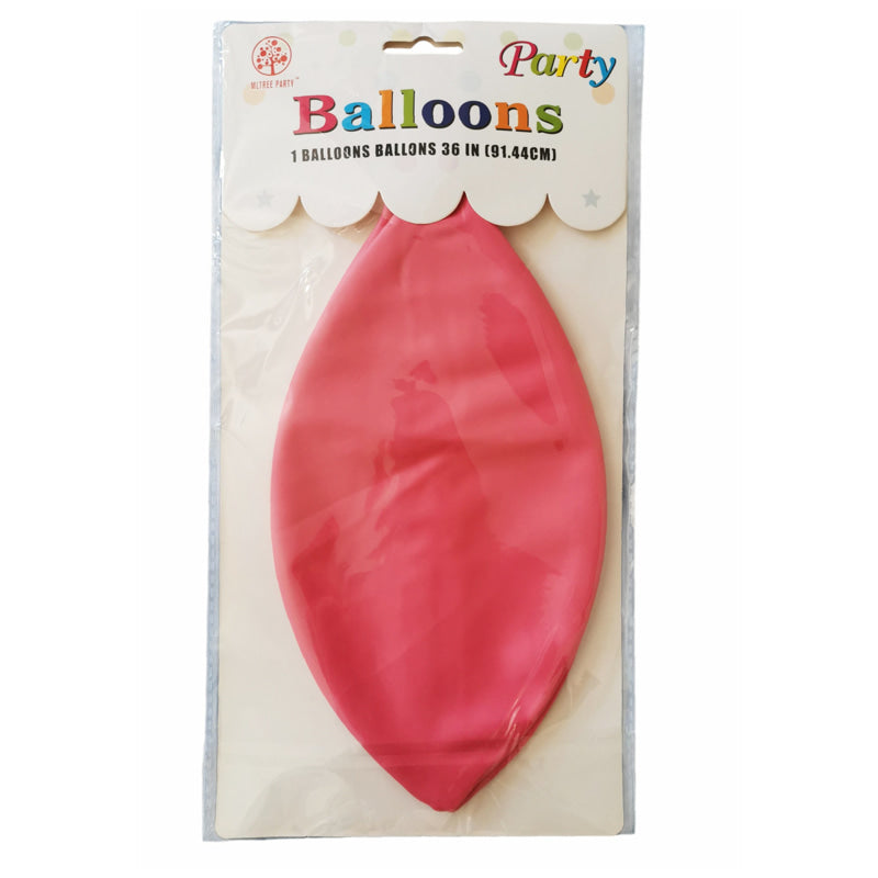 Балон 92см Розов Raya Toys