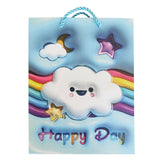 L,3d Подаръчна Торбичка Синя Happy Day Raya Toys