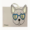 Lt 845# M Хартиена Торбичка Куче Бежов Raya Toys
