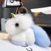 Ключодържател Еднорог Син Естествен Косъм Raya Toys