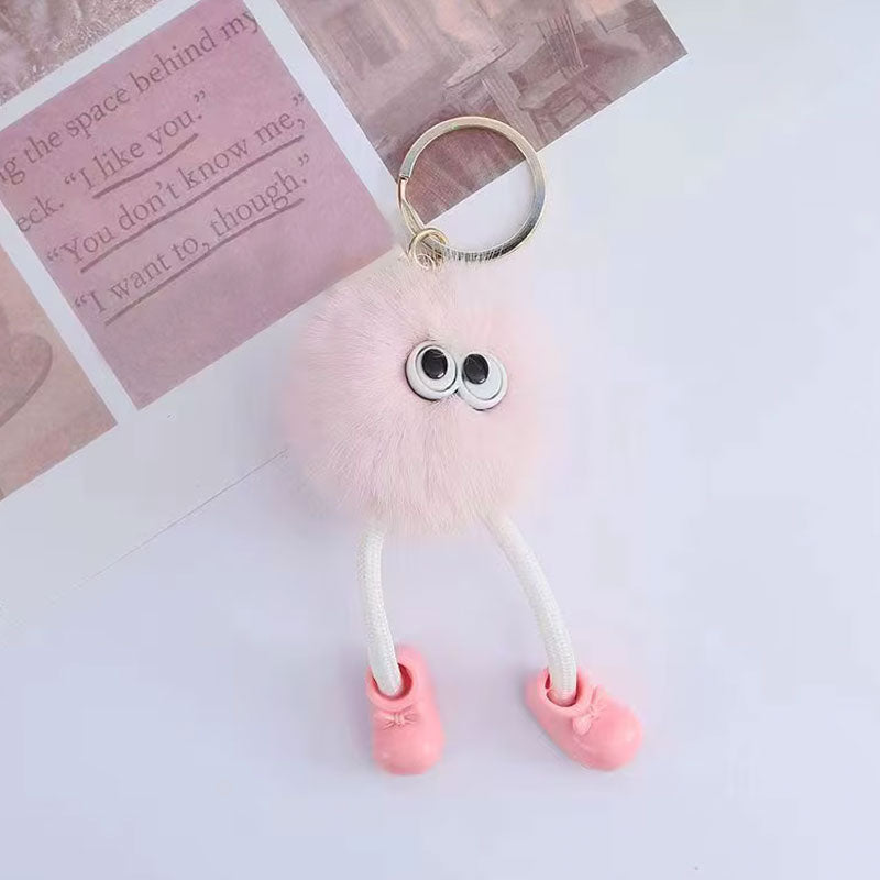 Плюшен Ключодържател Човече Розов Raya Toys
