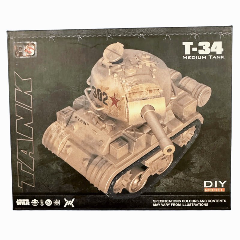 Т 34 Модел За Сглобяване Танк Raya Toys