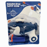 Пистолет С Дунапренени Стрели Акула Син Raya Toys