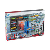 Паркинг 48 Части С 8 Метални Коли Raya Toys