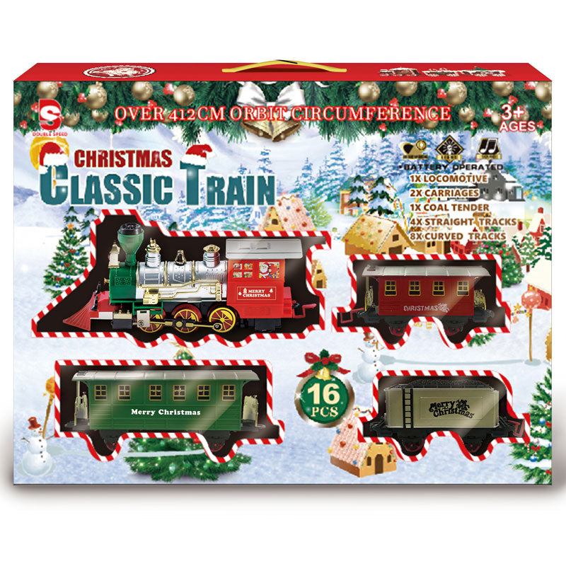 Коледно Влакче 16 Части Raya Toys