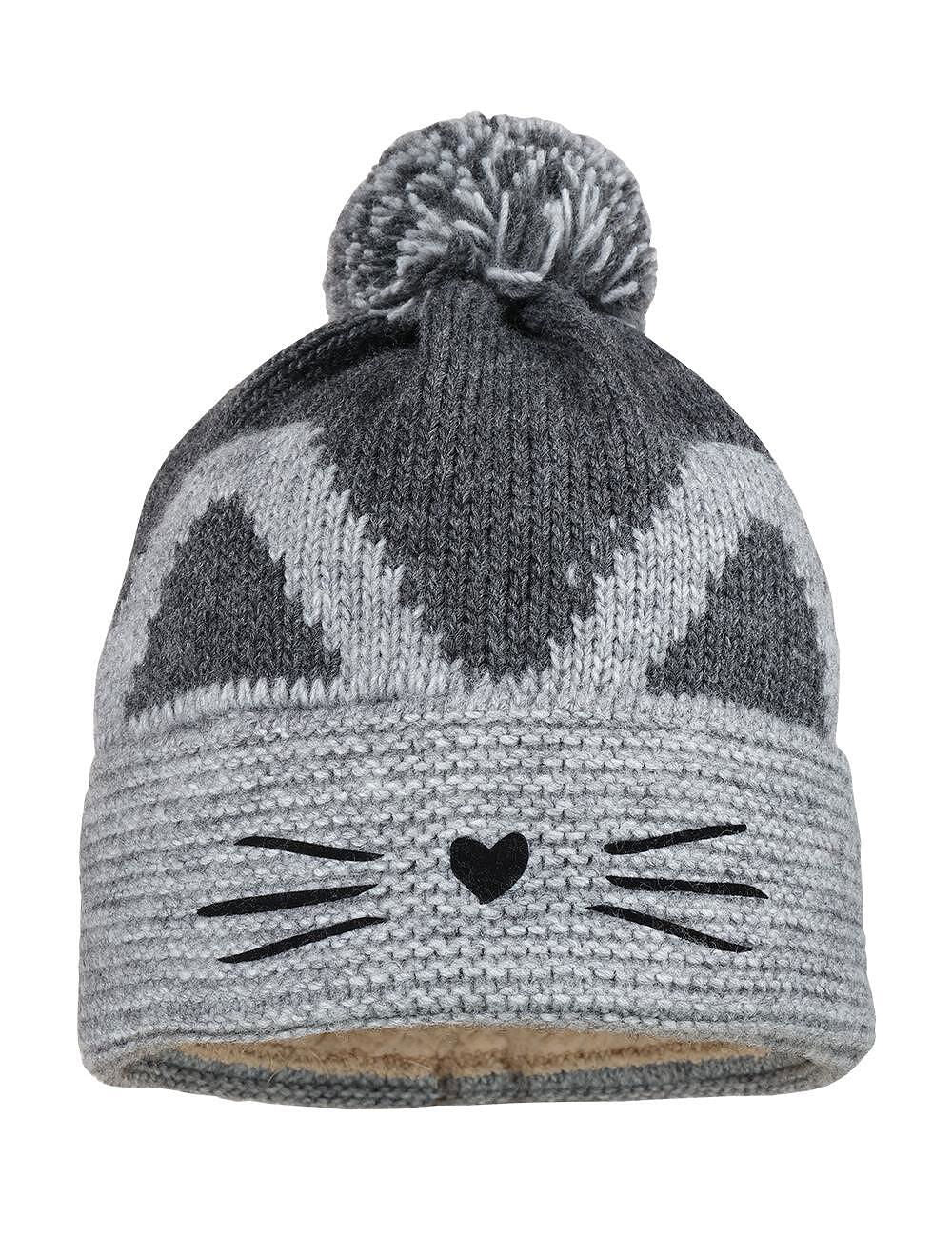 Maximo Зимна Шапка Сива Коте - 49/51 18-36 Мес. --- BebeMama