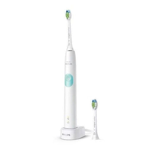 Philips Sonicare Ел. Четка За Зъби 4300 Protectiveclean Hx6807/51 Brushsync - Бял + 1Глава --- BebeMama