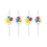 Хартиени Сламки Sparkling Balloons Procos