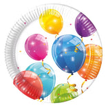 Хартиени Чинии 23cm Sparkling Balloons Procos