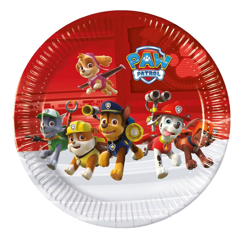 Хартиени Чинии 23sm. Paw Patrol Procos