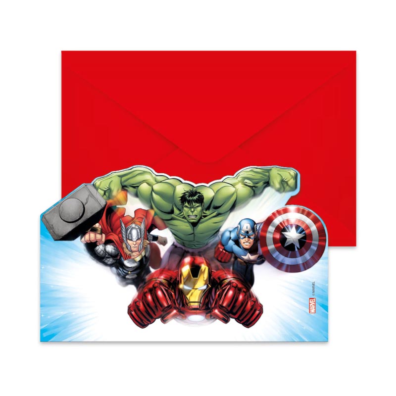 Покани 6 Бр.avengers Infinity Procos