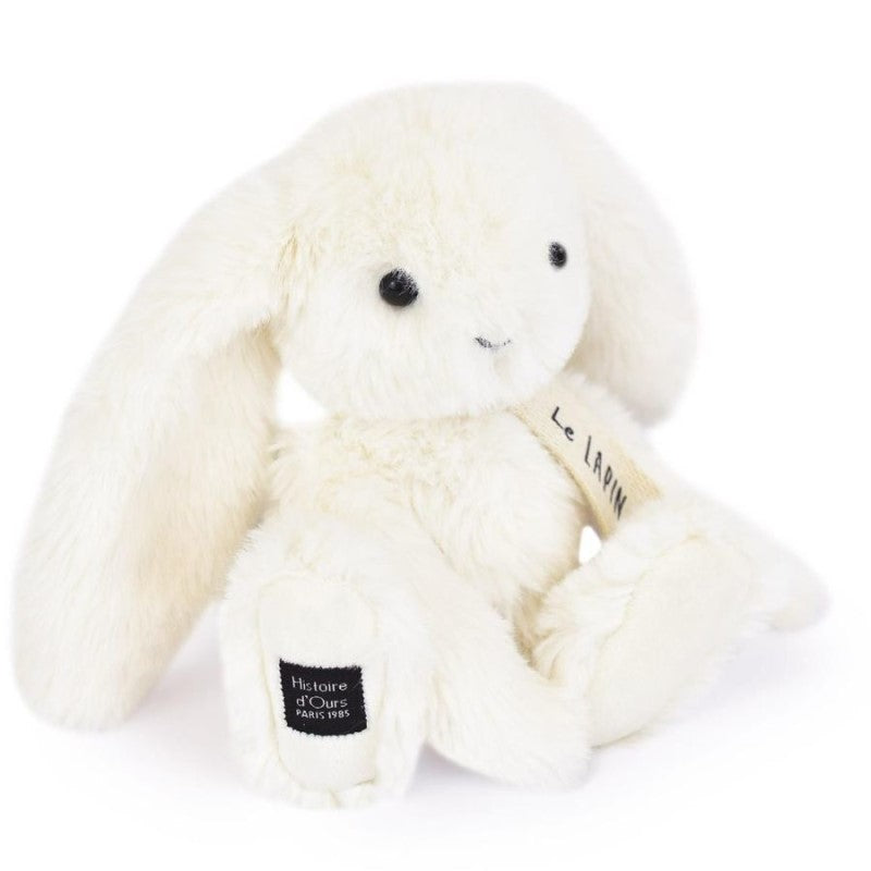 Плюшен Заек Le Lapin 20см. Бял Doudou