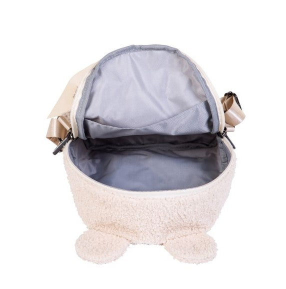Раница My First Bag Teddy Бяла