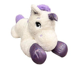 Плюшен Еднорог Бяло И Розово 90См - Меки Играчки - Comsed - BebeMama