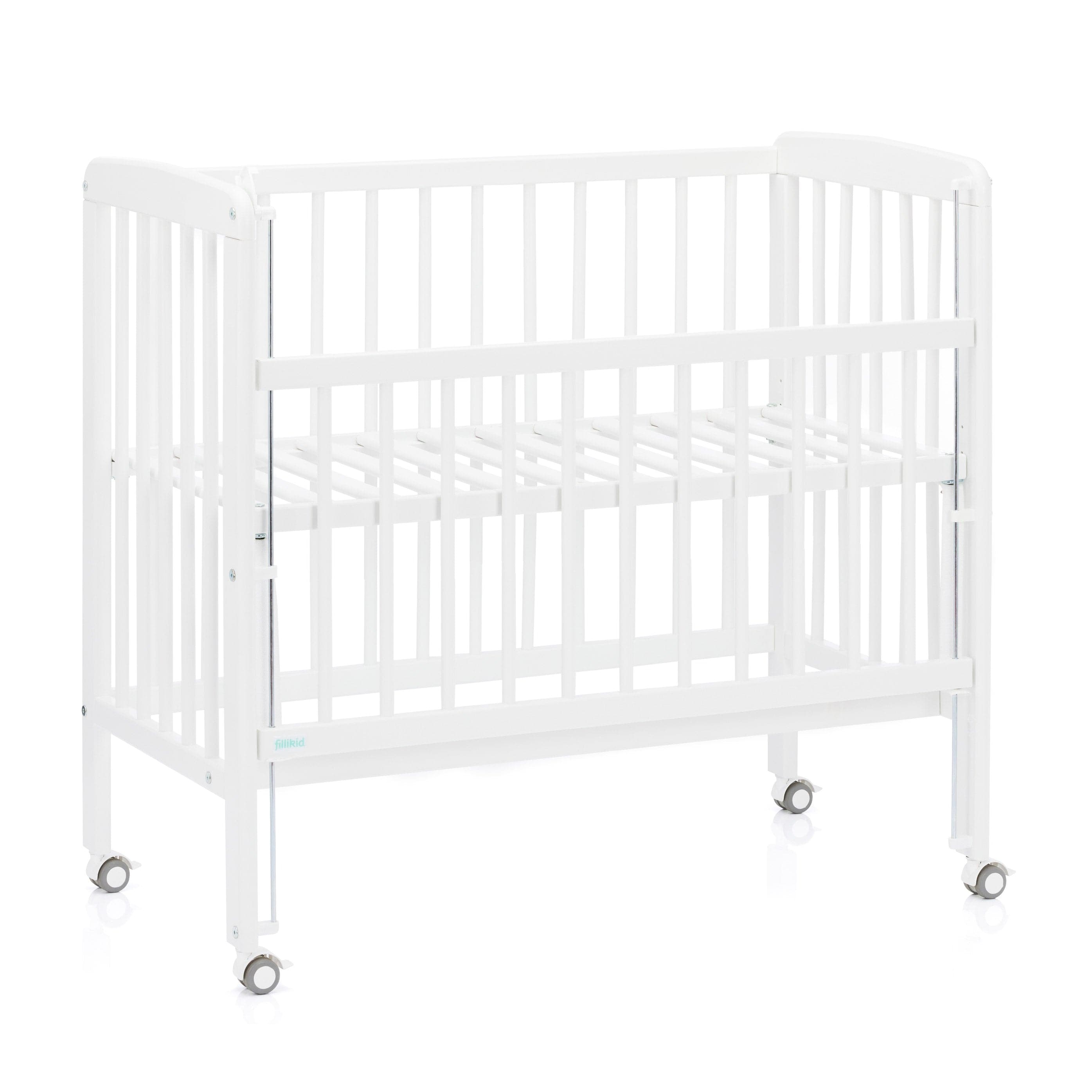 Fillikid Nino Дървена Кошара За Съвместно Спане - White