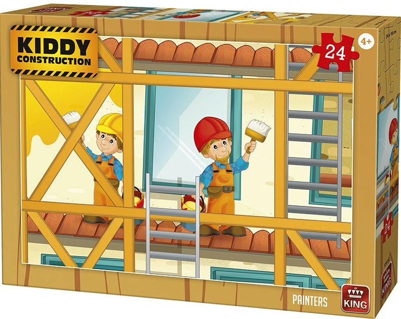 Пъзел 24 Ел.Строеж Боядисване